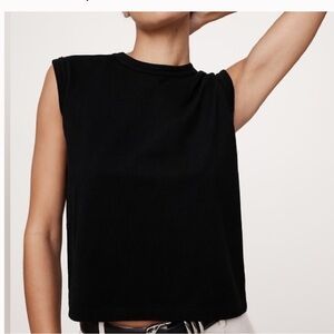 Banana Republic  Black Cotton Vintage Muscle Tank Sz Medium 
Casual/ Timeless